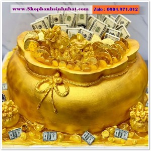 Bánh Sinh Nhật Hũ Vàng - VA56